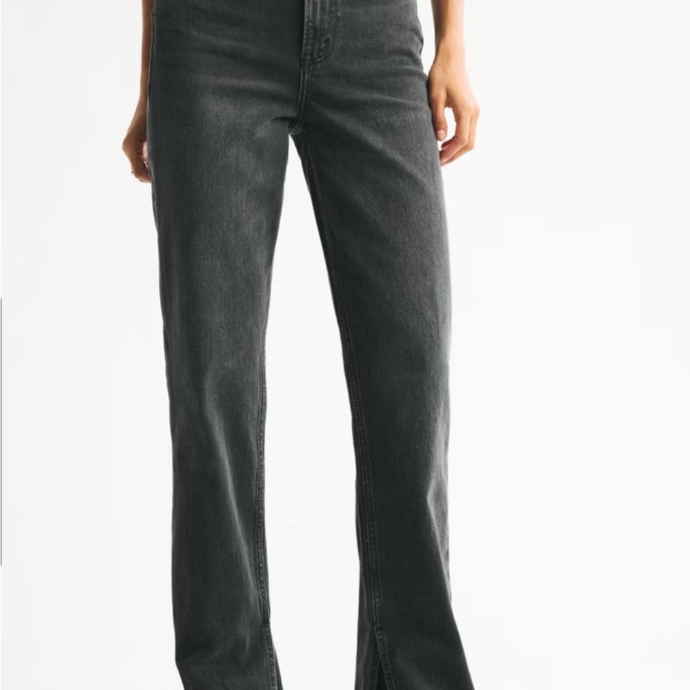 Abercrombie & Fitch Women's 90s Ultra Hi Rise Straight Jeans